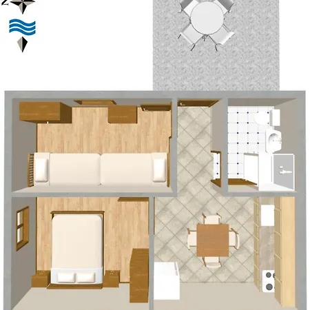 Apartment By The Sea Banjole, - 2229